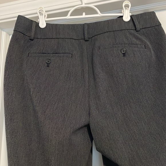 NWT Trouser Pants black and gray  size 12 Curvy Loft - Picture 3 of 6